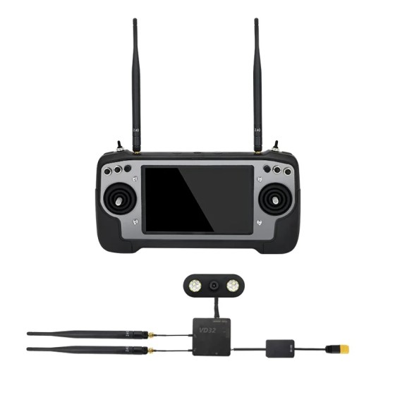 Hot Sales SIYI AK28 AI Enhanced Remote Control With IUAV OS System 3-in-1 FPV High-definition Camera GPS for Agricultural Drone